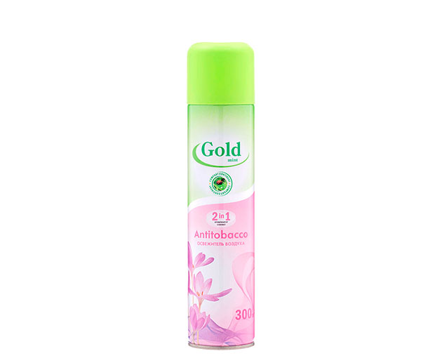 GOLD MINT ჰაერის გამწმენდი antitobacco 300მლ